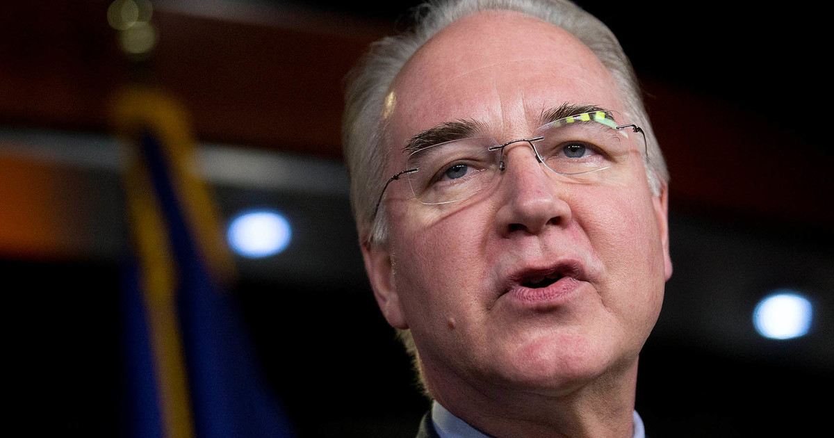 Tom Price Gives Us More Proof that Big Pharma Owns DC