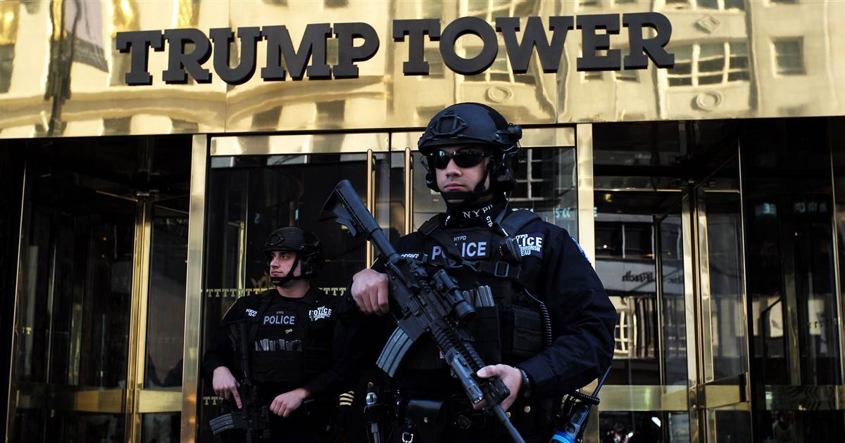 Trump Organization Ousts Secret Service from Trump Tower