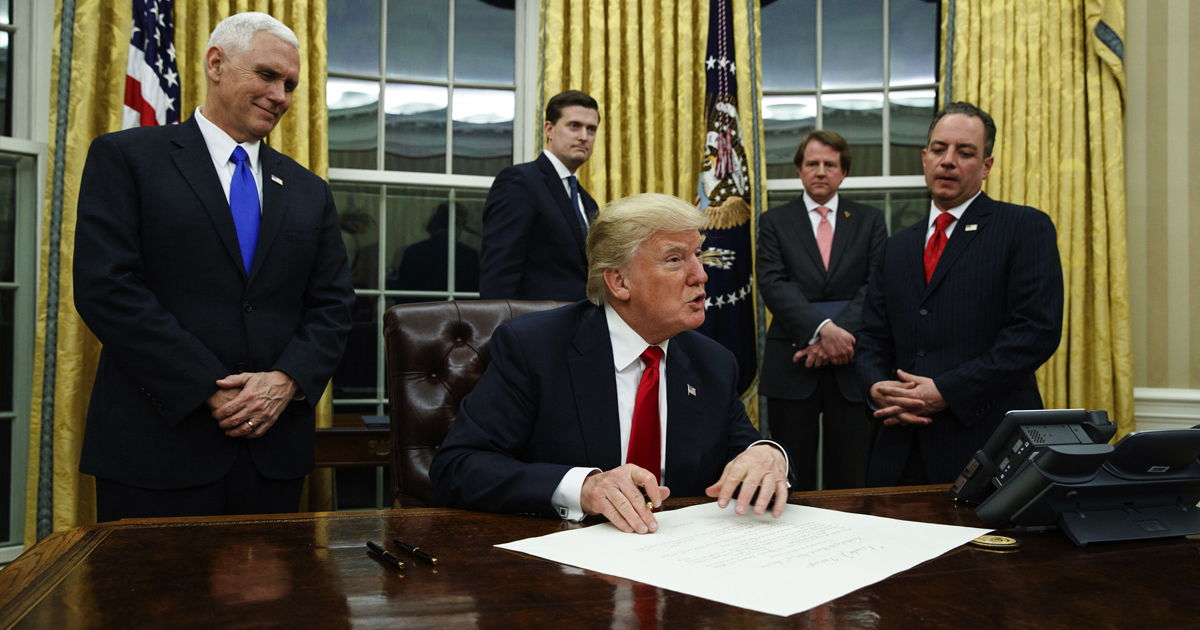 Donald Trump’s Onslaught Of Executive Orders – Benjamin Dixon Show