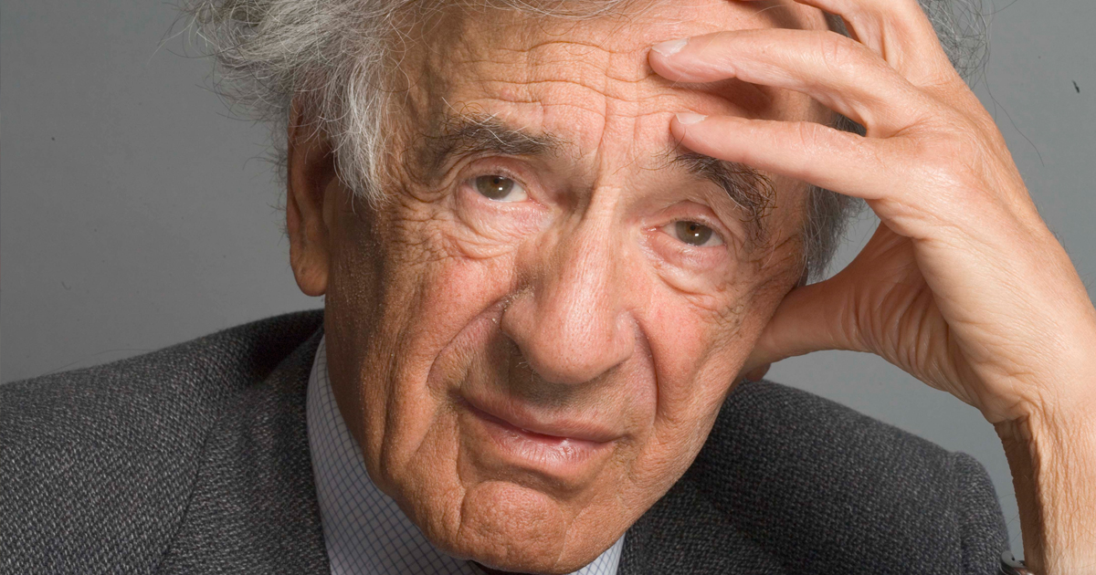 David Bender with Elie Wiesel: Living in the Present