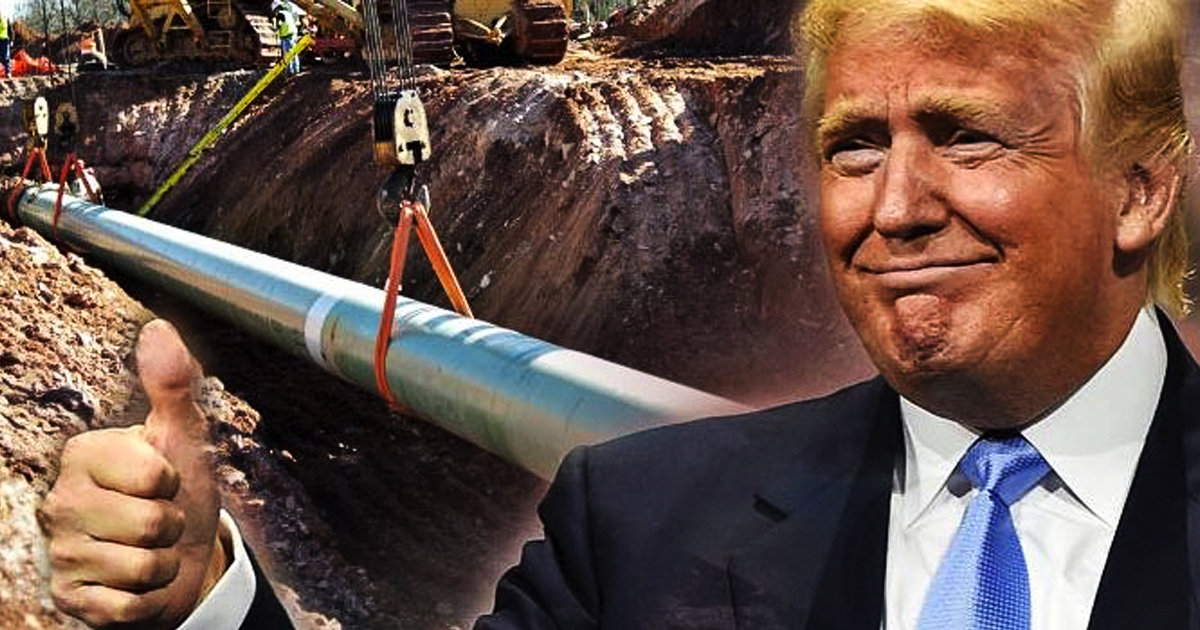 Crooked Donald Authorizes Pipelines As the World Laughs At Us – David Pakman Show