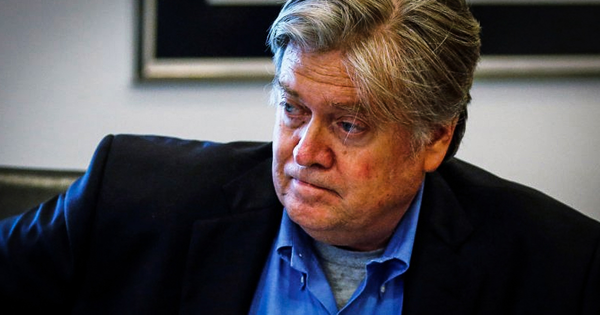 Steve Bannon Wants Media To “Keep Its Mouth Shut”, So Let’s Get Loud