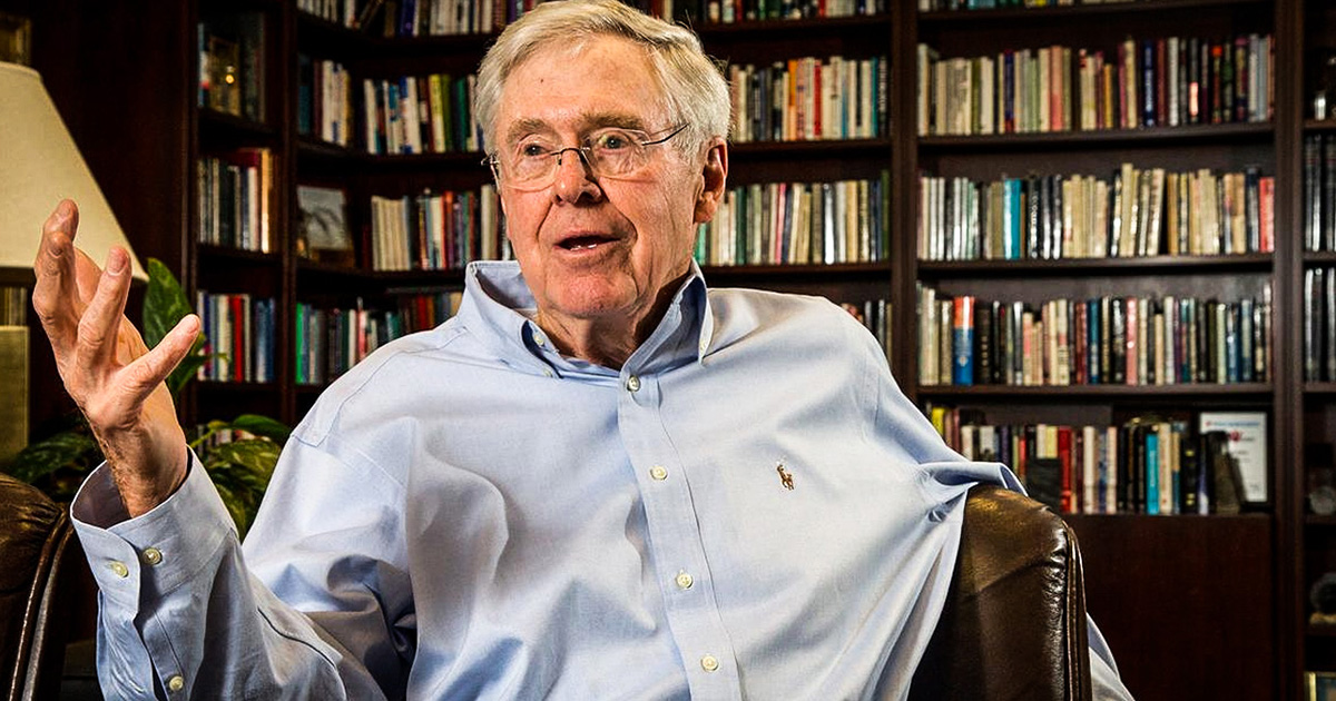 Charles Koch Compares Trump’s Muslim Ban To Nazi Germany