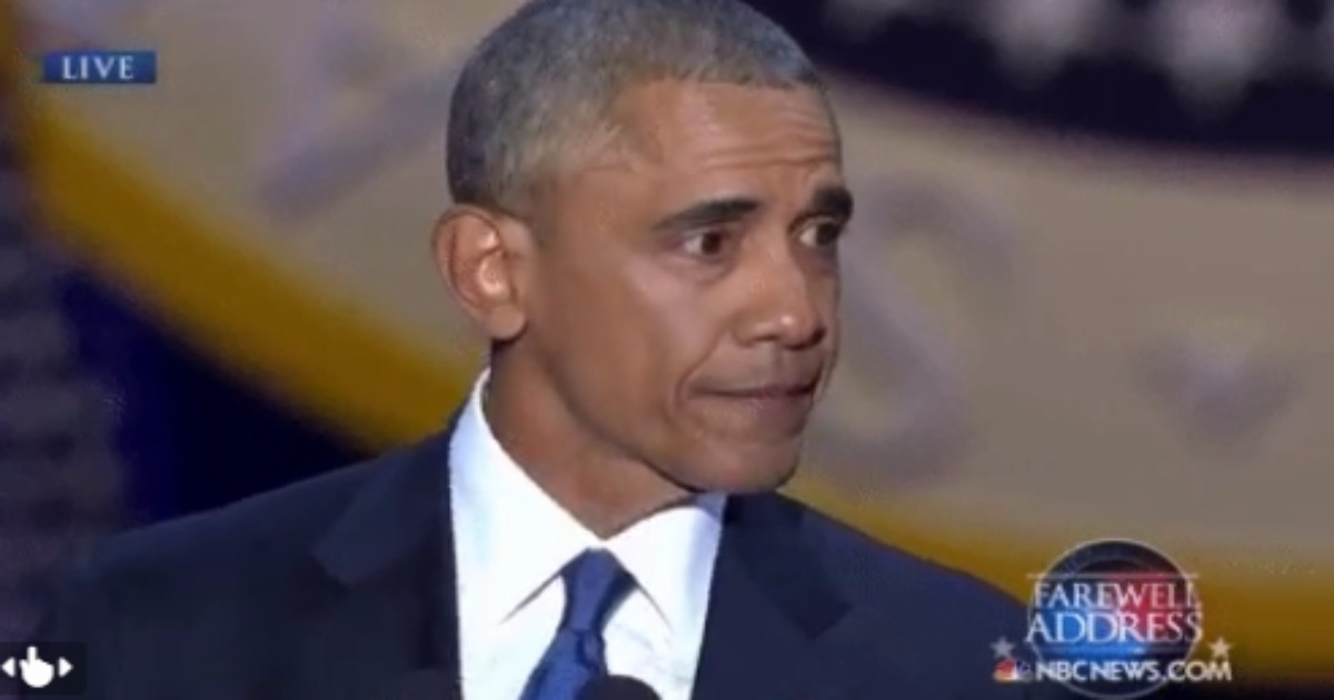 President Obama Holds a Tearful, Inspiring Farewell Speech In Chicago