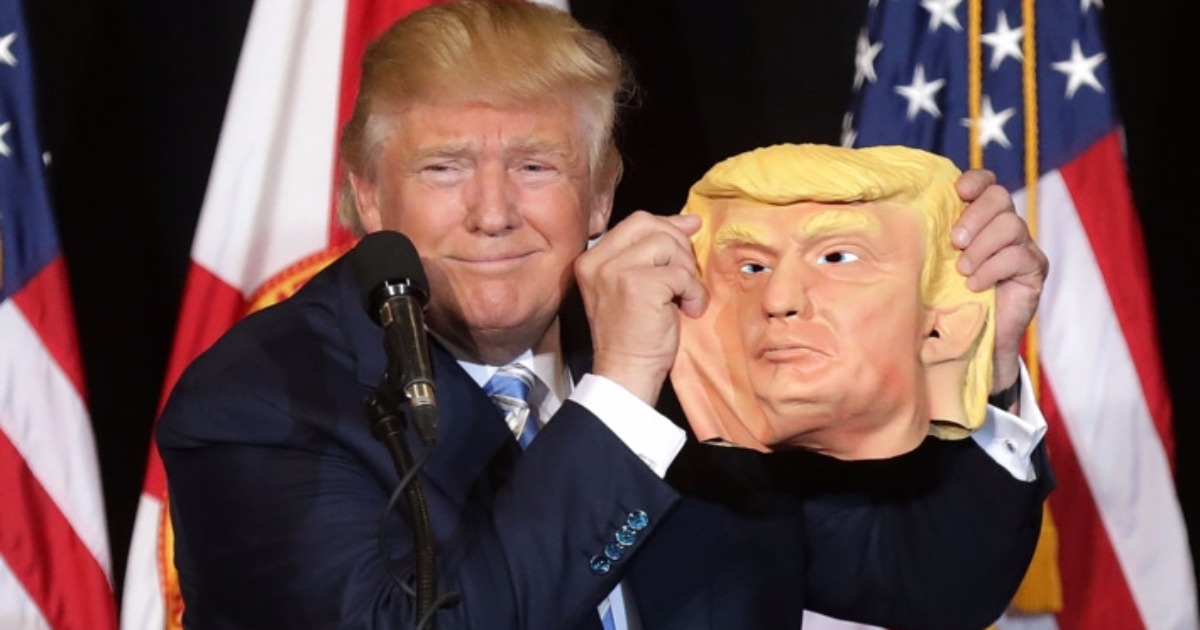 Two Pranksters in Trump Masks Boxed Each Other in a Lowe’s While Shouting “Donald Trump!”