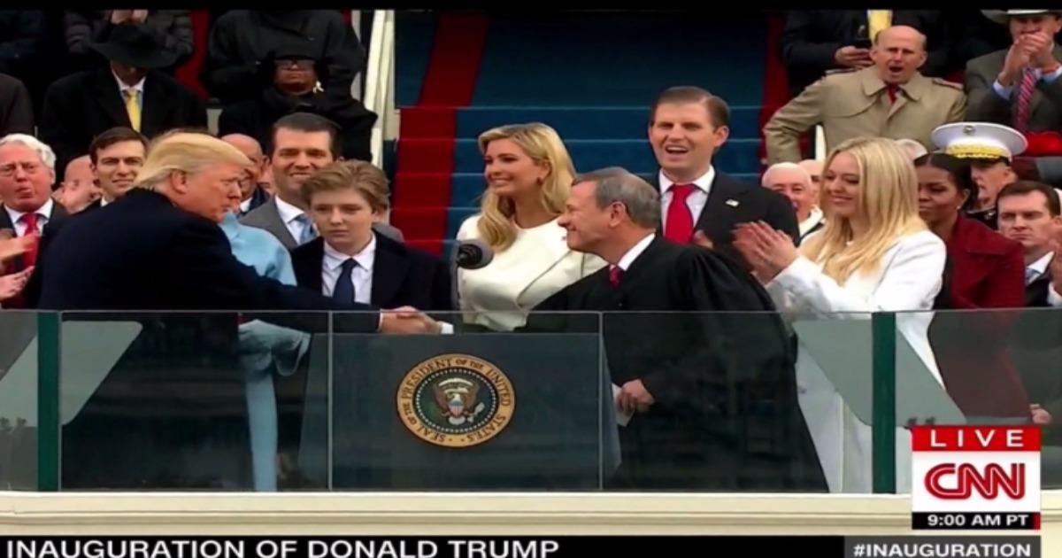 Donald Trump Becomes 45th President of the United States