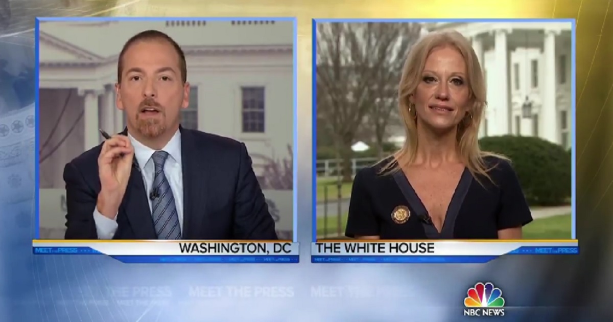 Chuck Todd Stands Up to Kellyanne Conway and White House Lies