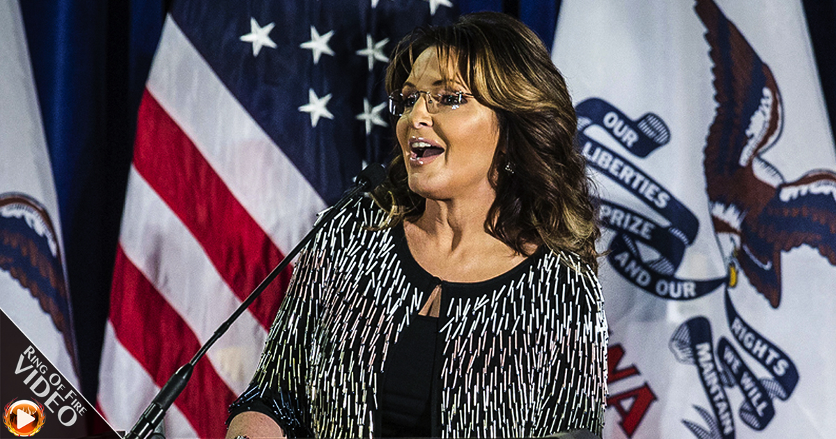 One Year Ago Today, Sarah Palin Made A Complete Horse’s Ass of Herself On Stage