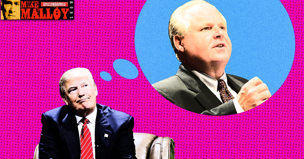 Trump Defends Himself By Citing Rush Limbaugh – Mike Malloy Show