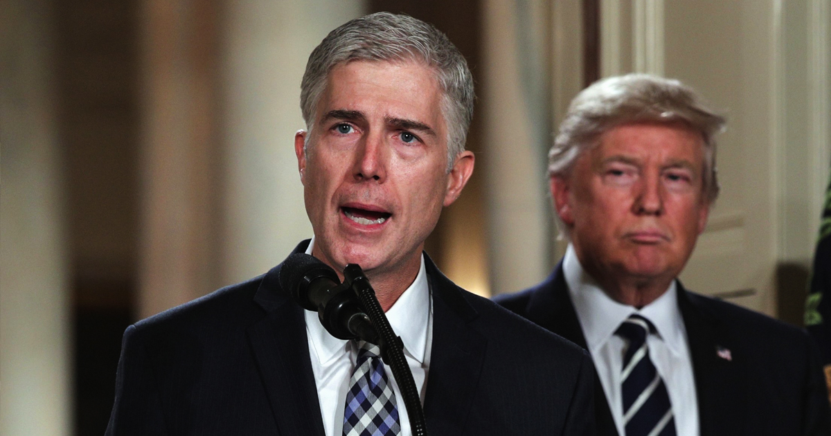 Trump May Already Be Feuding With His SCOTUS Nominee