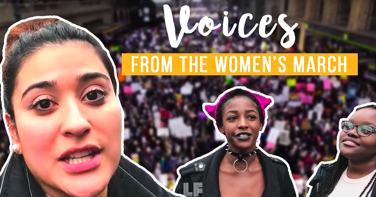 Voices: From The Women’s March – Laura Flanders Show