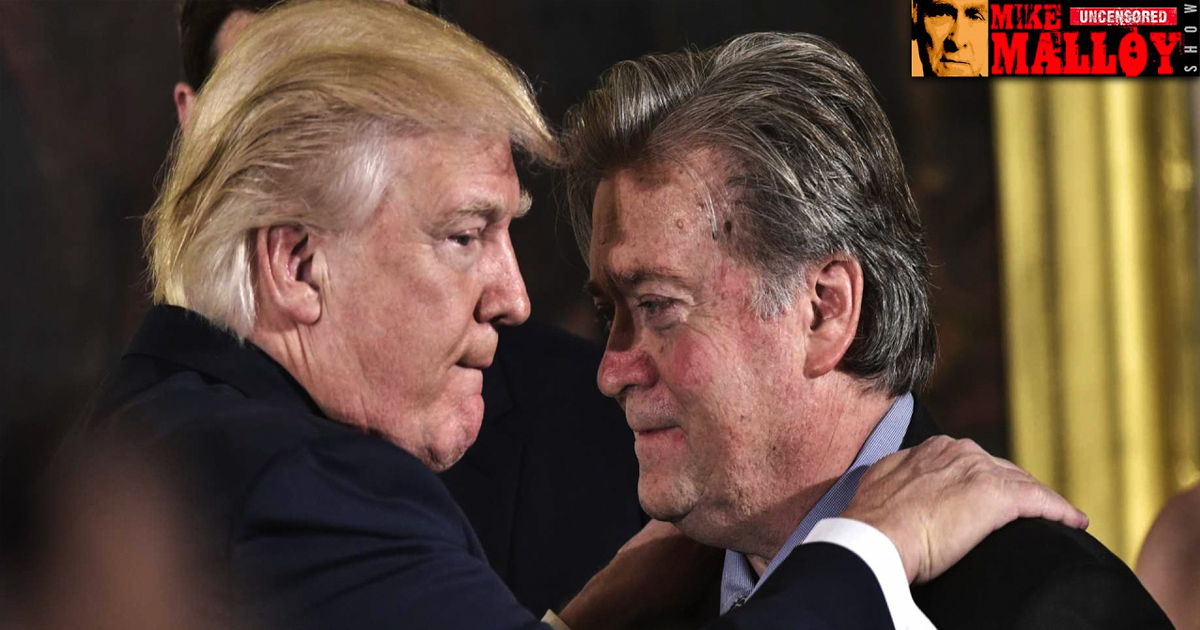 Bannon Removed Trump´s Brain With A Straw – Mike Malloy Show