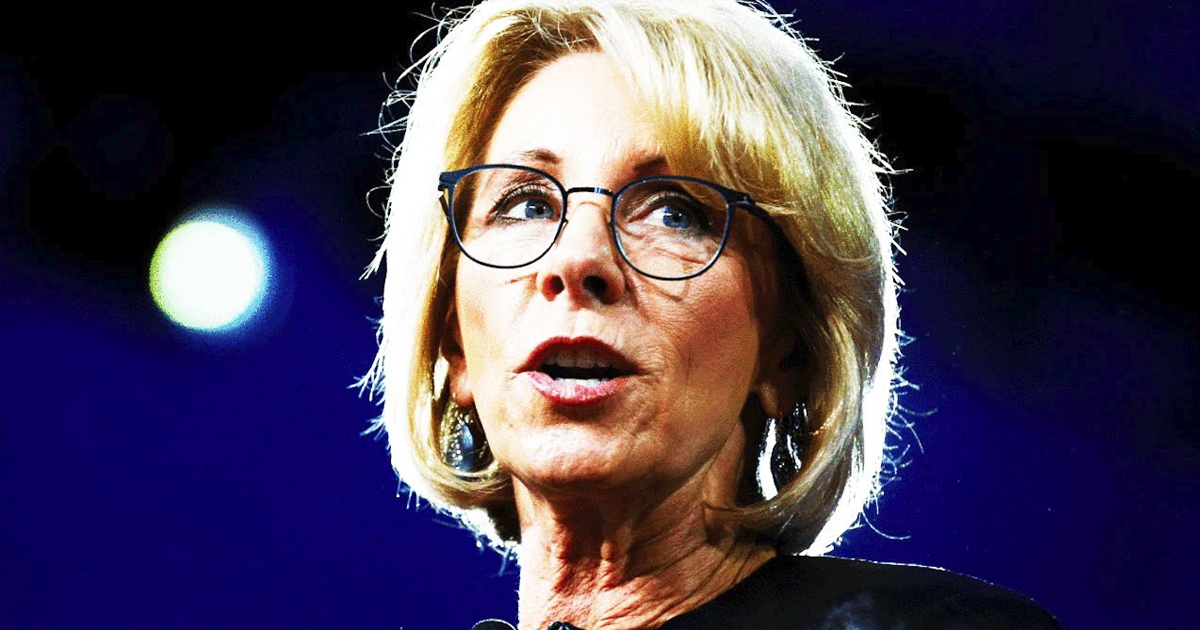 Betsy DeVos, Overseer Of VITAL Free Lunch Programs, Makes ‘No Such Thing As A Free Lunch’ Joke – Majority Report