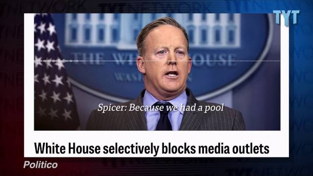 Trump vs. The Media: CNN, NY Times Shut Out Of White House Briefing