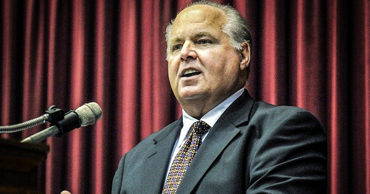 Limbaugh Says Obama “Got Everything He Wanted” Because He’s Black