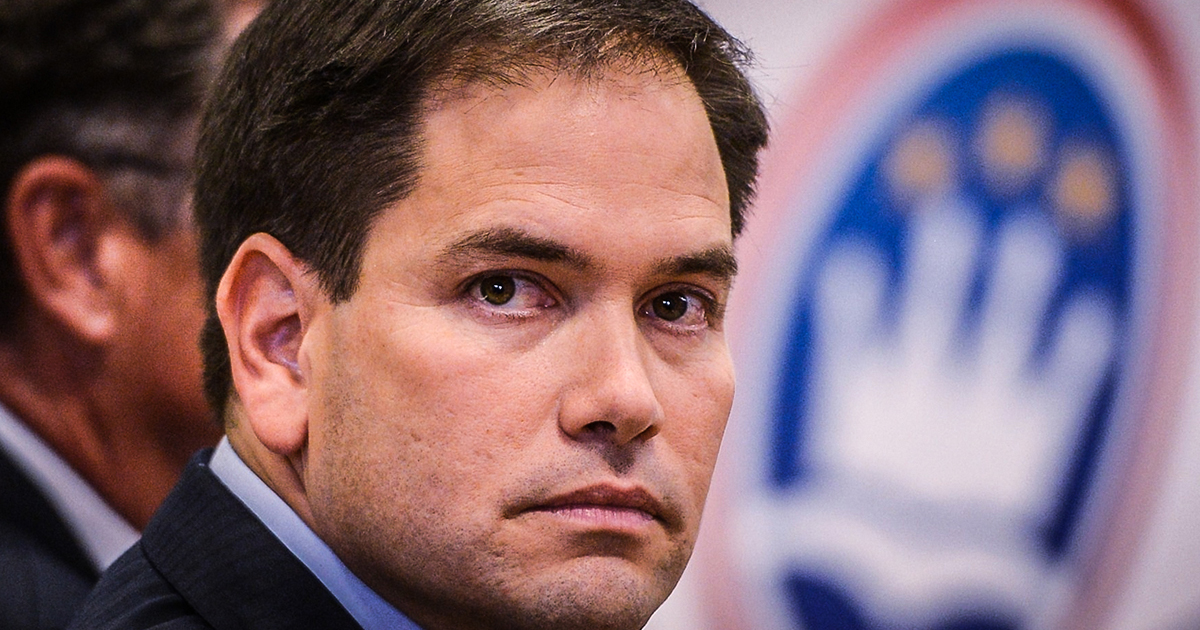 Marco Rubio Whines About The “Drama” Consuming The White House