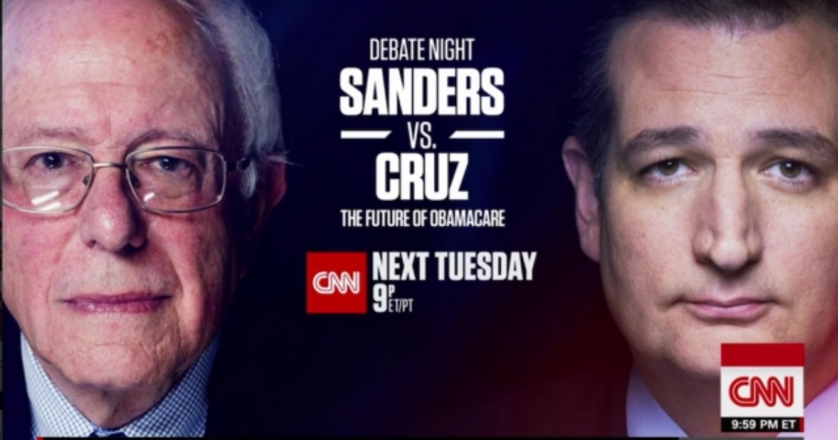 Ted Cruz and Bernie Sanders are Set to Hold Debate on Healthcare Because Why Not?