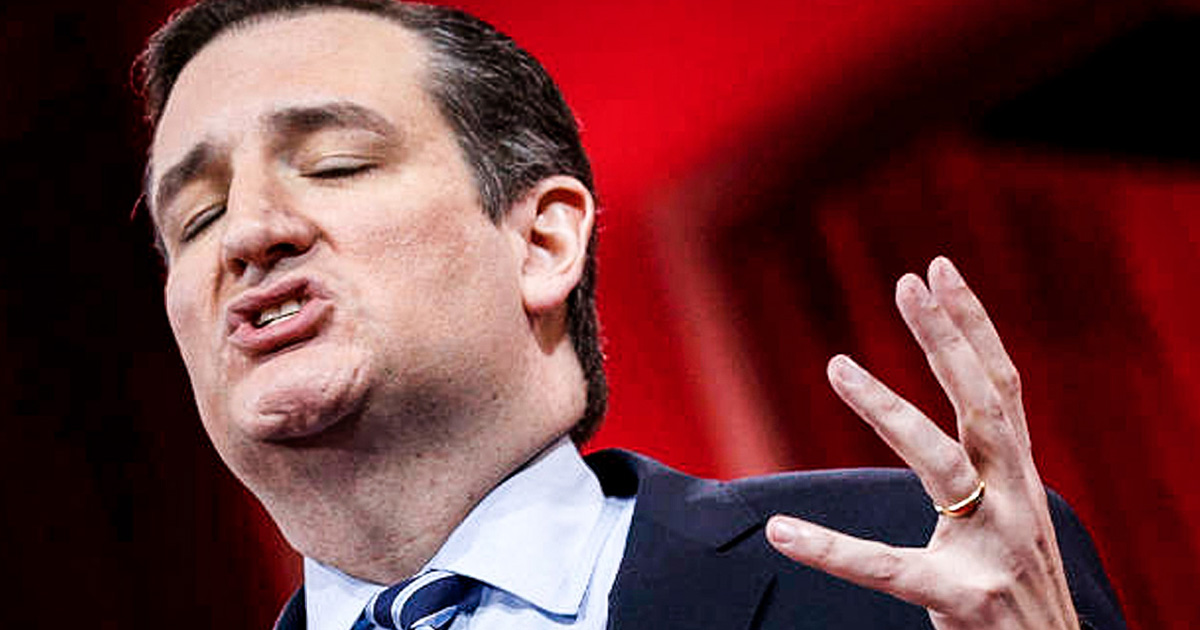 HILARIOUS: Ted Cruz Played Off Stage Mid-Speech – Majority Report