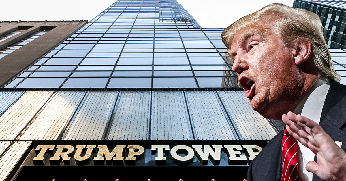 Profiting Off The Presidency – Military To Lease Space In Trump Tower