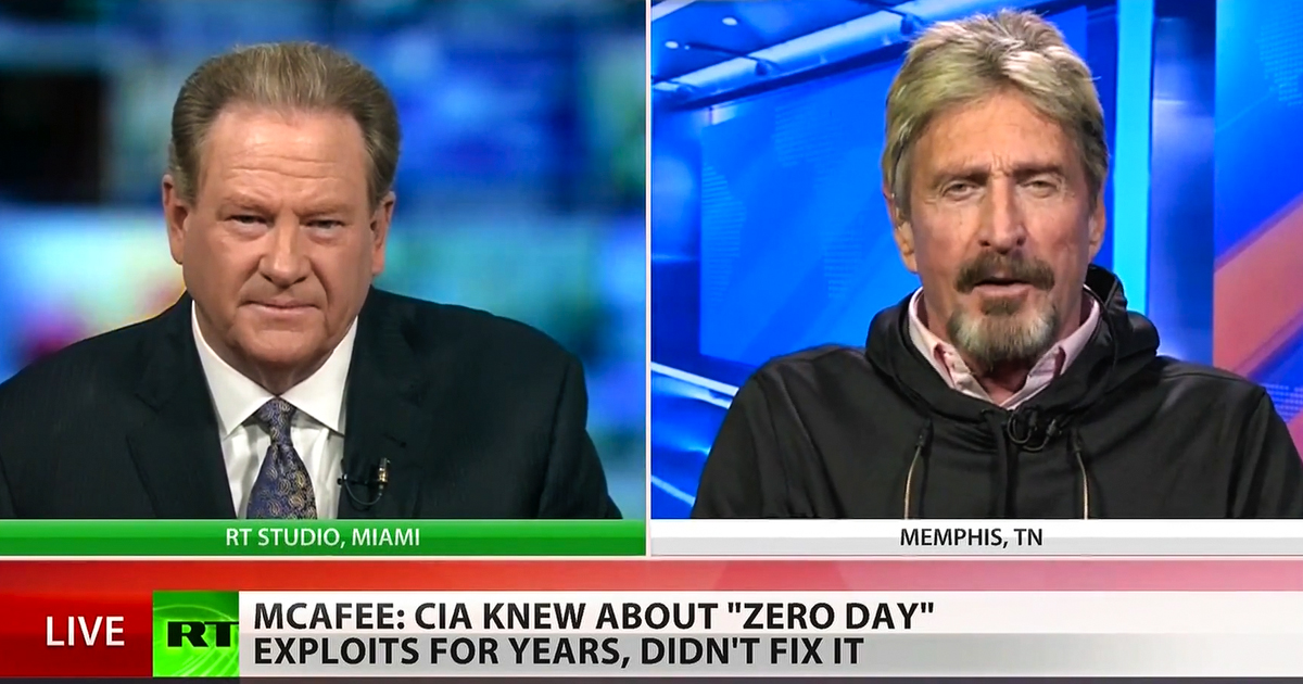 John McAfee: ‘There are no secrets in this world’ – News With Ed