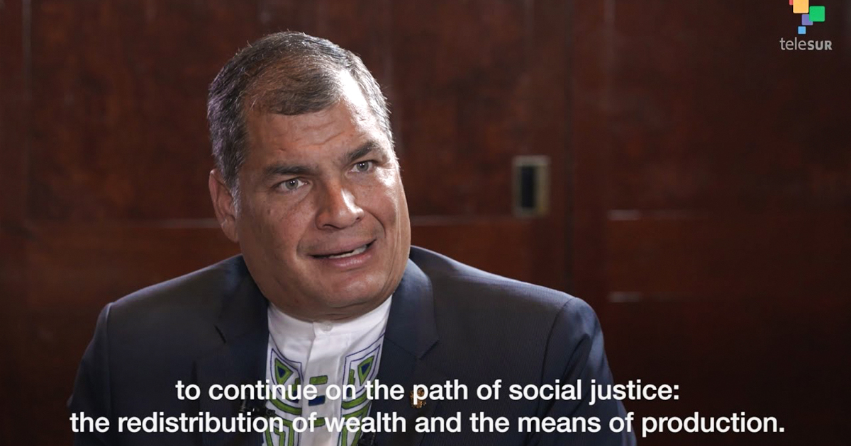 Pres. Correa & Abby Martin: Fighting Poverty & Foreign Domination – The Empire Files