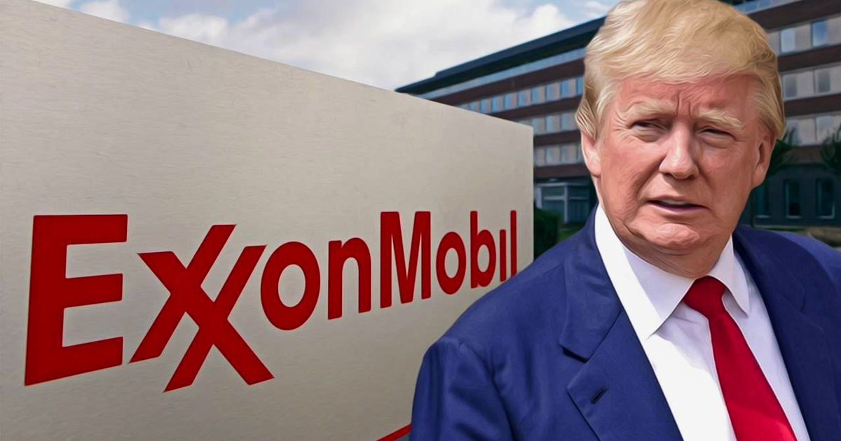 Climate Denier Trump Meets Unexpected Opposition: Exxon Mobil