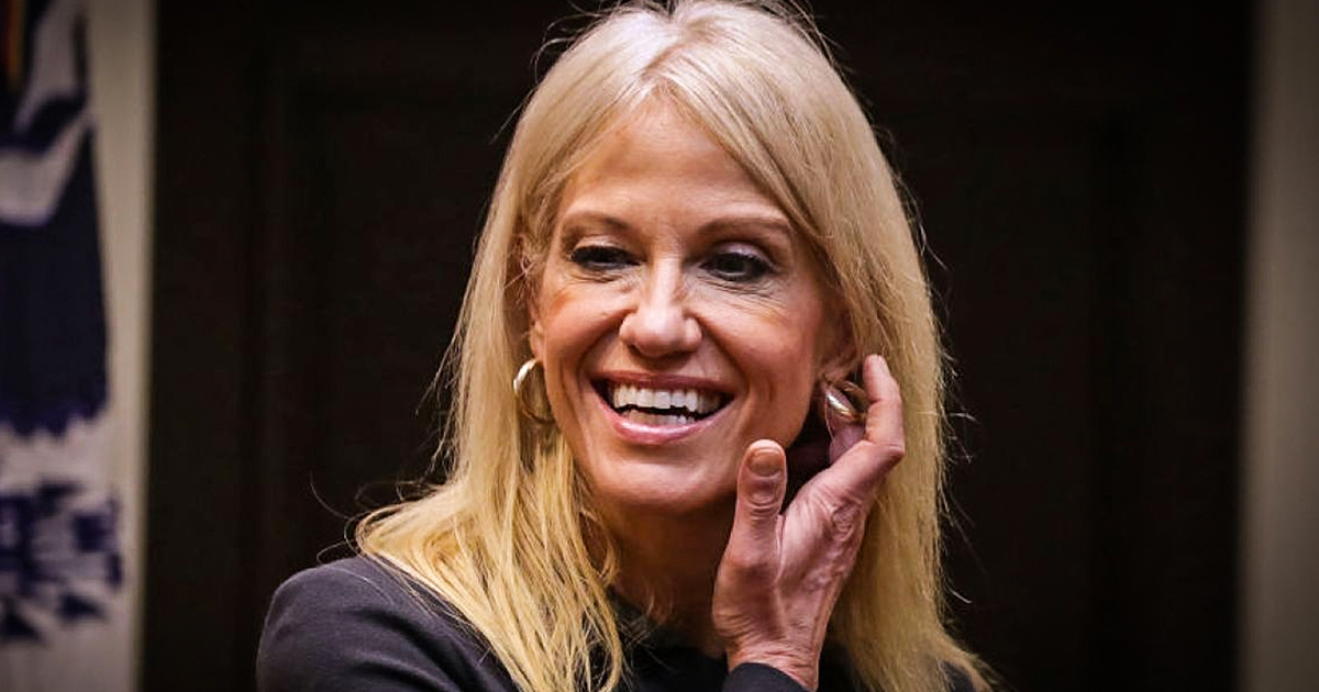 Kellyanne Conway Says Anyone Who Thinks She’s Not Smart Is A Miserable Person