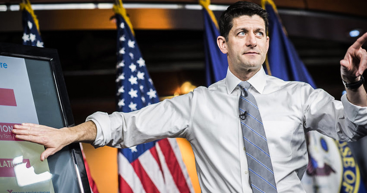 Paul Ryan Says He’s ‘Comforted’ By New Report Showing 23 Million Will Lose Health Insurance