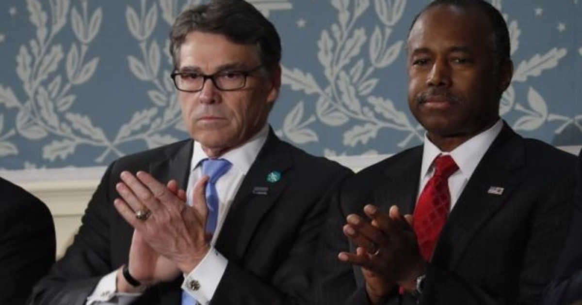 Ben Carson & Rick Perry Confirmed By Senate and Join Trump’s Cabinet