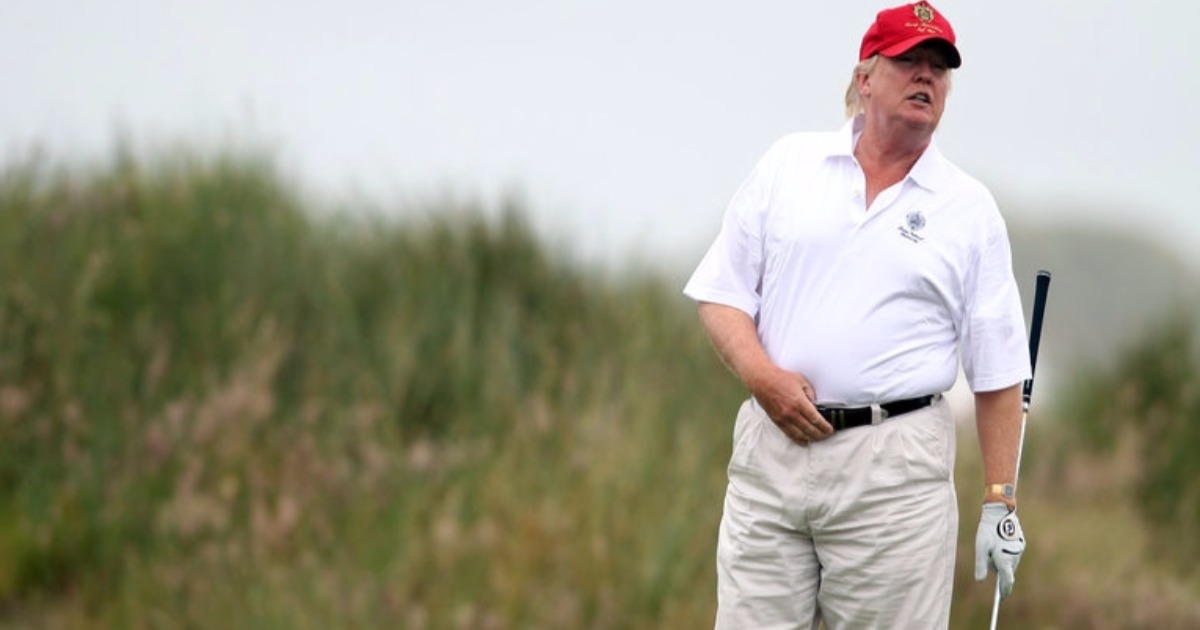 Spicey Says Trump’s Constant Golfing Okay Because He’s Working While He Plays