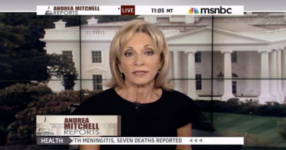 What is Andrea Mitchell Talking About? Attempt at Gotcha Journalism Fails on Live TV