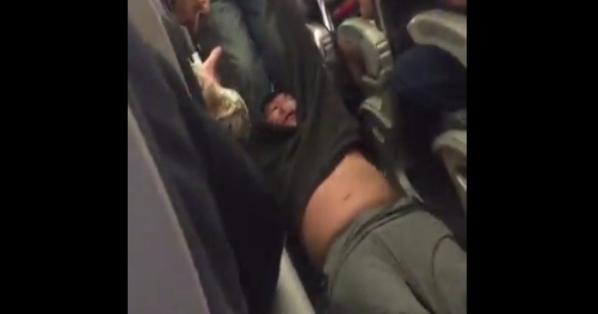 Disturbing Video Shows Asian United Passenger Dragged From Overbooked Plane