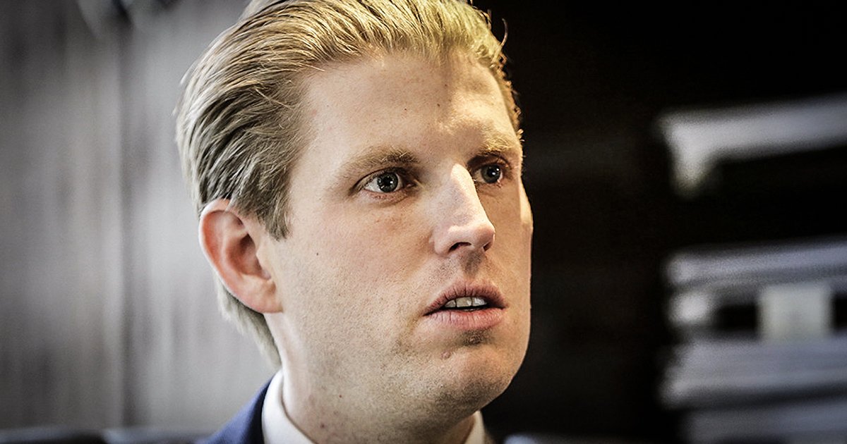 Eric Trump Admits Nepotism Got Him This Far In Life, But Swears He’s Not Incompetent