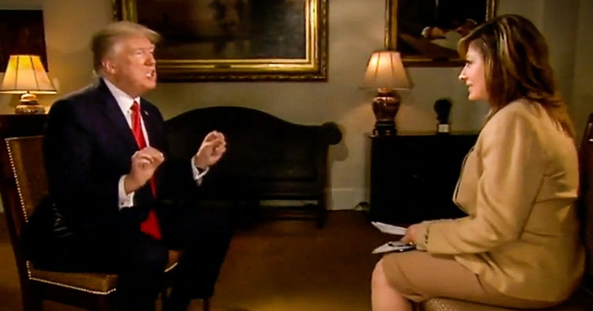 In Bizarre Interview, Trump Talks About Chocolate Cake & Forgets What Country He Bombed