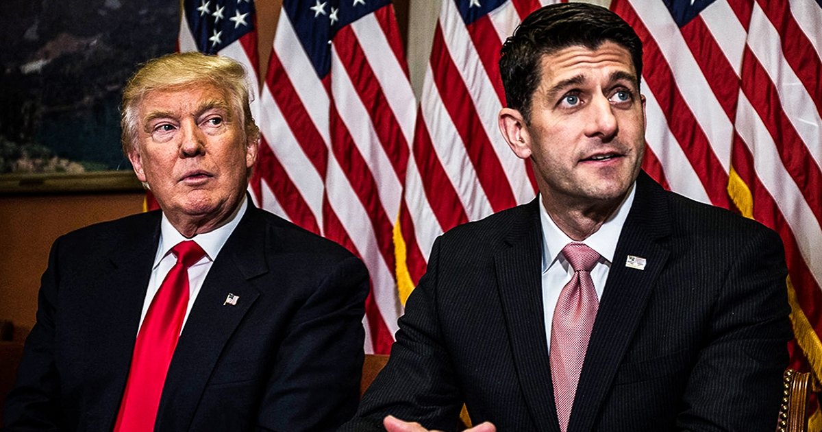 Trump Threatens Paul Ryan: Pass Healthcare Or Lose Your Job As Speaker