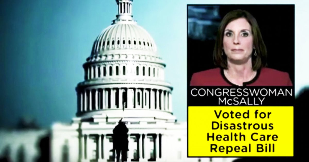 AHCA Ad Replicated For 24 House Republicans: Watch Rep. Martha McSally Shamed For AHCA Vote – Majority Report