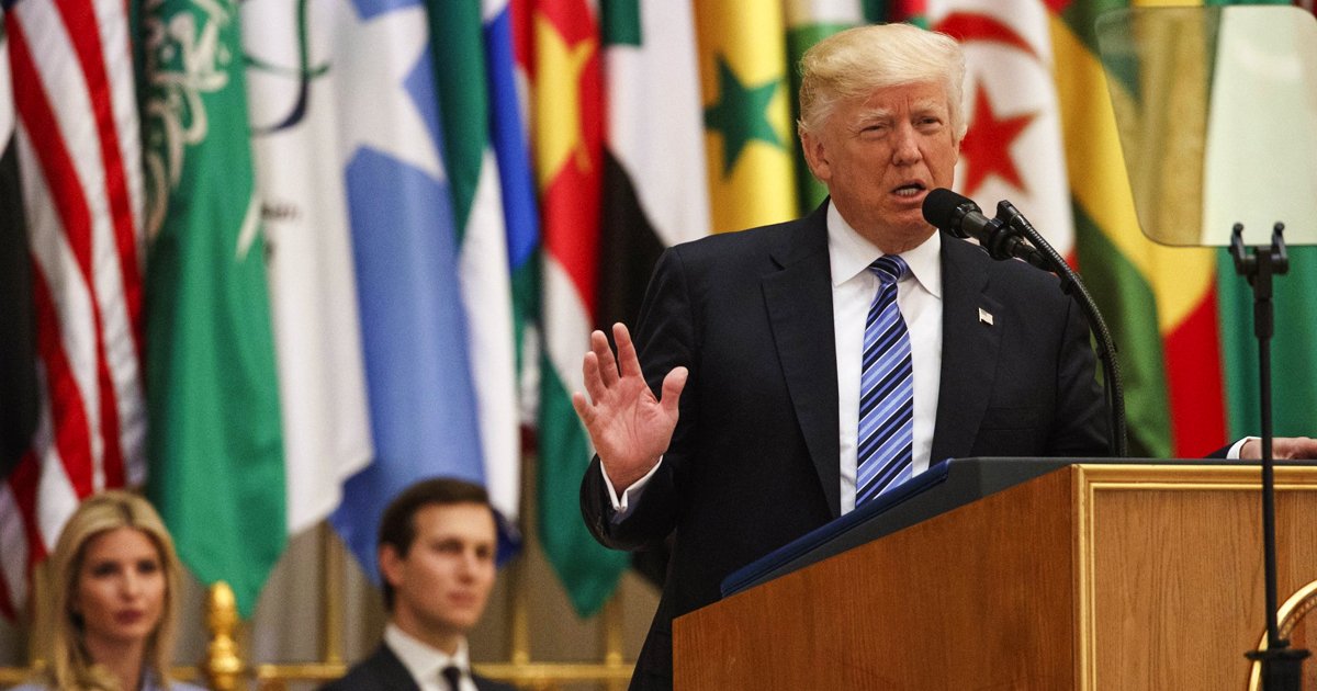 Trump Promotes ‘Iran Funding ISIS’ Canard In Saudi Arabia & Israel – News With Ed