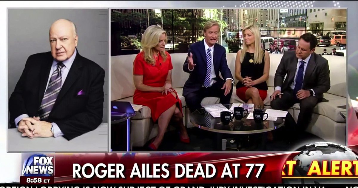 Fox Hosts Cry And Say Roger Ailes ‘Saved This Country’ – David Pakman Show