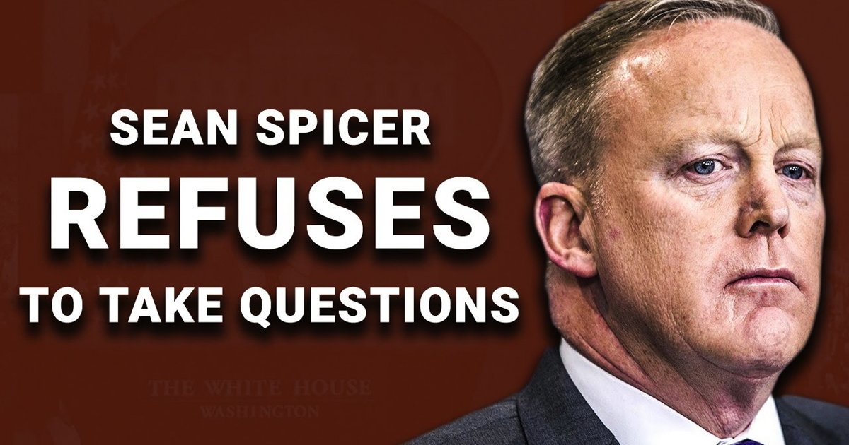 Sean Spicer Answers NO QUESTIONS At Press Briefing – David Pakman Show