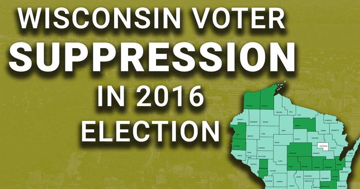 Voter ID Suppressed 200,000 Wisconsin Votes; Trump Won By 22,748 – David Pakman Show