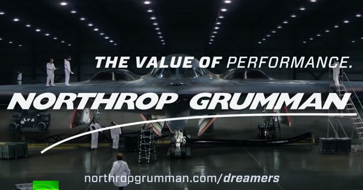 WEB EXCLUSIVE: The Ad Northrop Grumman Never Wanted You To See  – Redacted Tonight