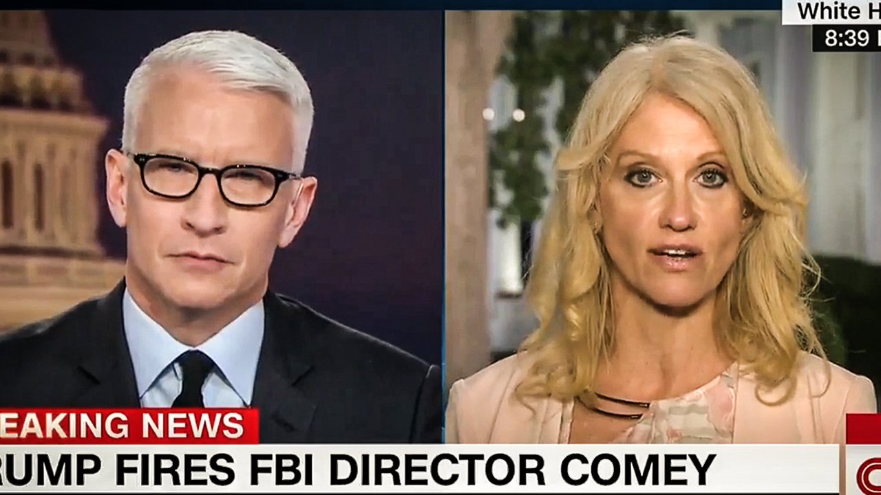 Anderson Cooper Hammers Kellyanne Conway On Comey Firing