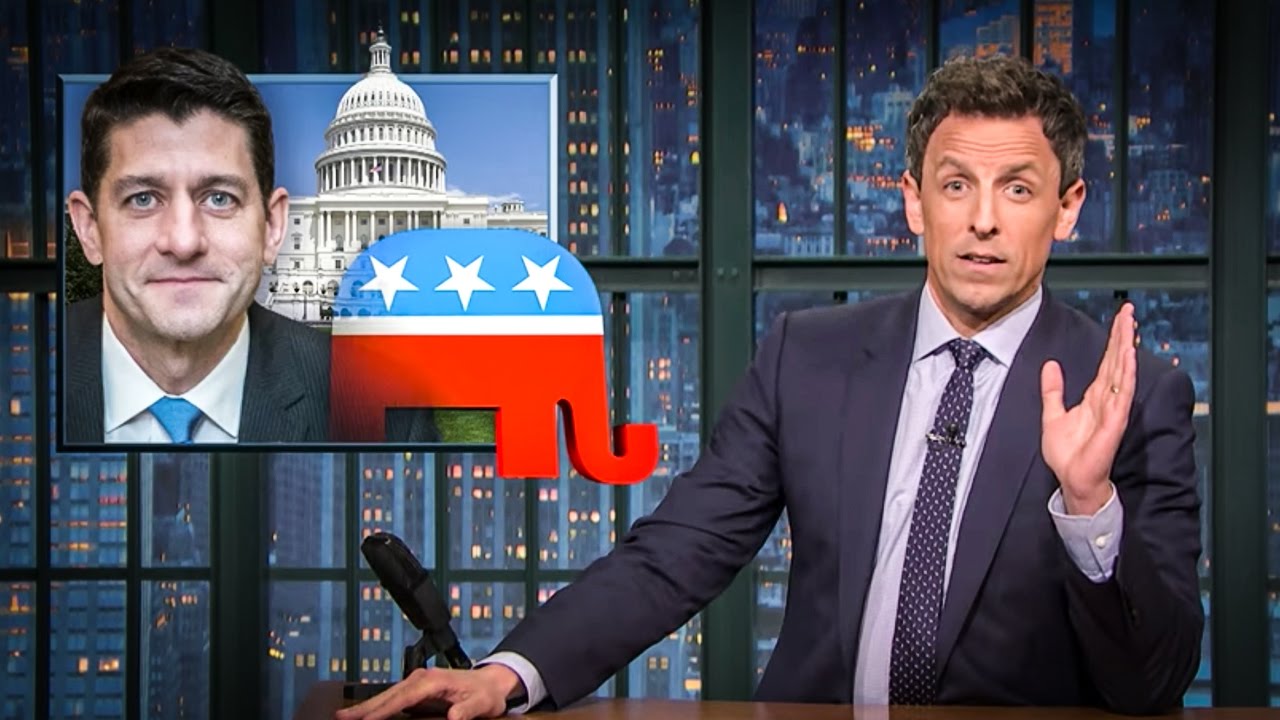 Paul Ryan Picked A Fight With Seth Meyers And Lost