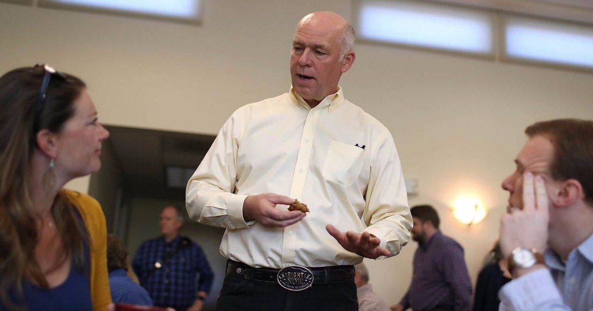 Reporter-Assaulting Gianforte to Serve No Time in Jail