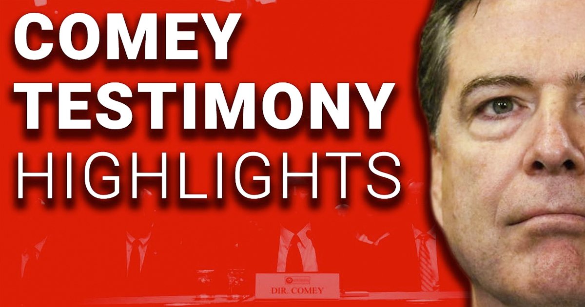 James Comey Testimony HIGHLIGHTS – David Pakman Show