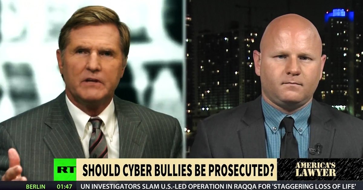 Cyber Bully Freak Kids Need To Be Prosecuted – America’s Lawyer