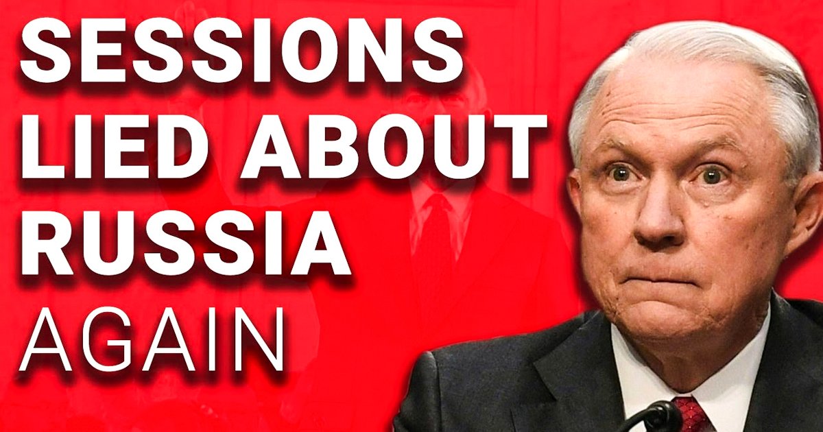 Uh-Oh: Lobbyist For Russia Admits He Met With Jeff Sessions – David Pakman Show