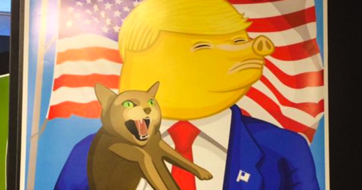 Student’s Trump Painting BANNED From School Art Show – Majority Report