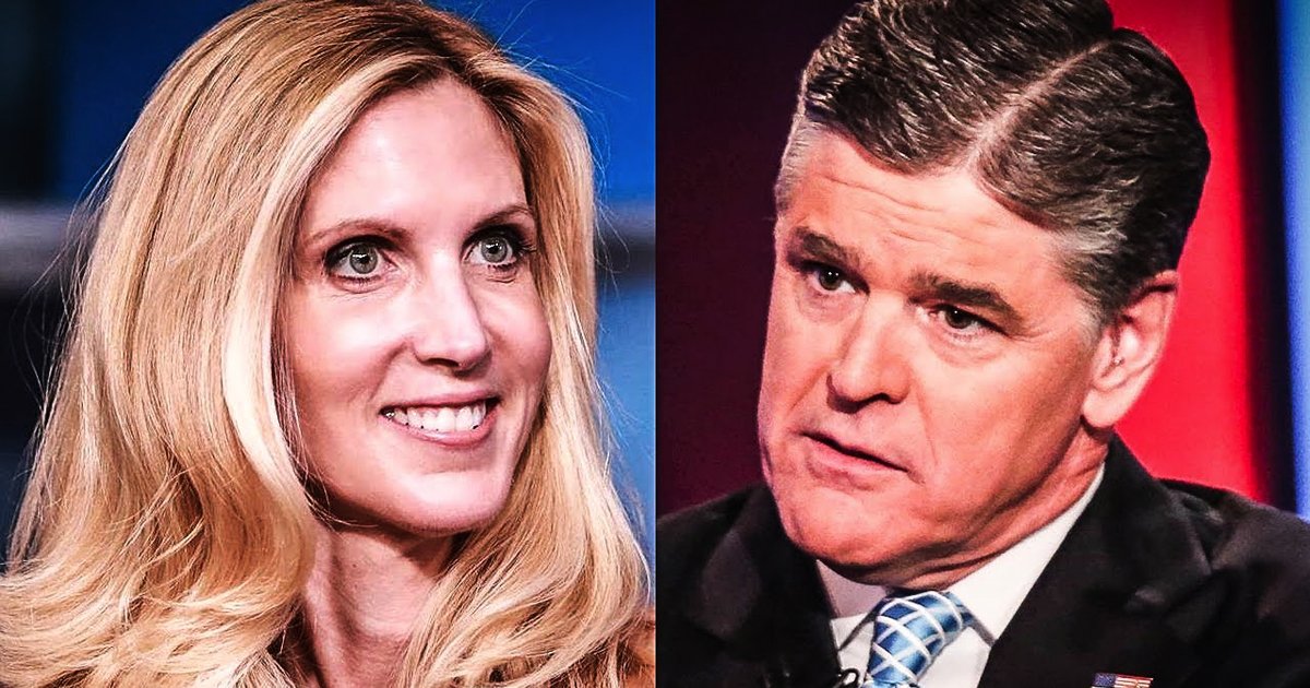 Ann Coulter Bashes Sean Hannity’s Love For Trump, She Literally Wrote A Book Praising Trump