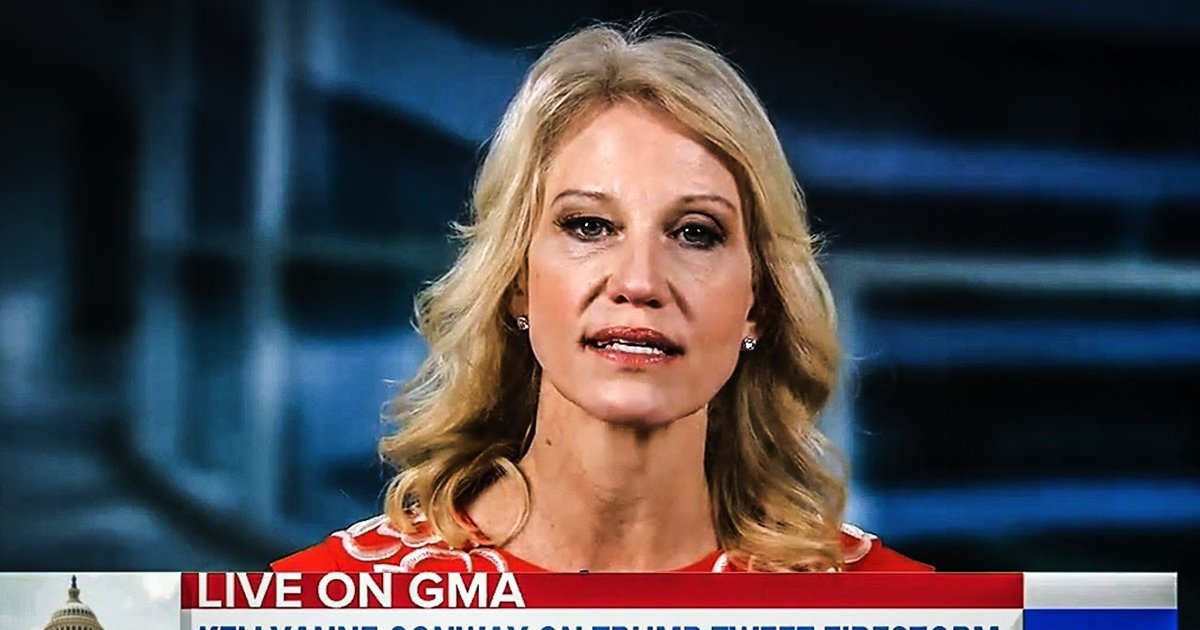 Kellyanne Conway Totally Flubs Her Endorsement Of Trump’s Tweets